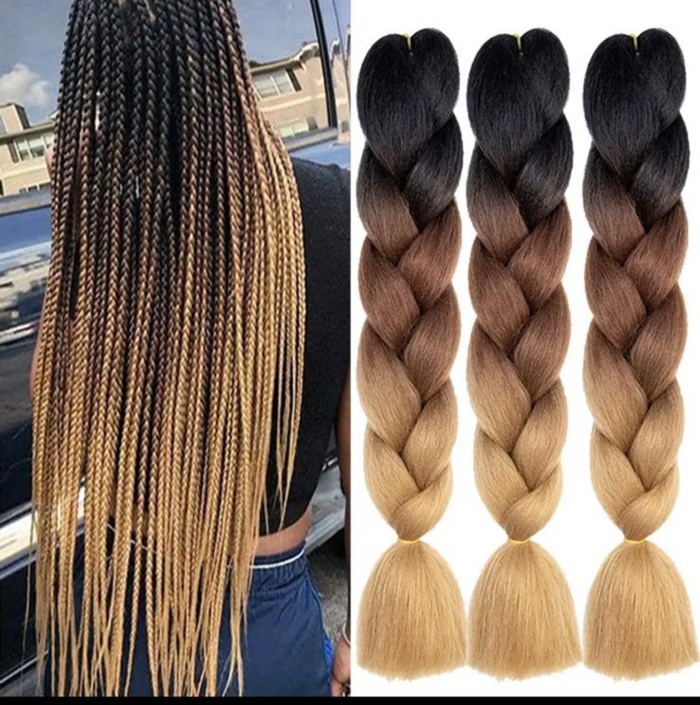 Jumbo Ombre Synthetic Braids 24inches 