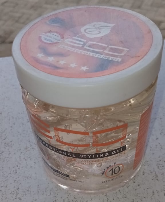 Eco Styling Gel Black Castor & Organ Oil 473ml Colourless