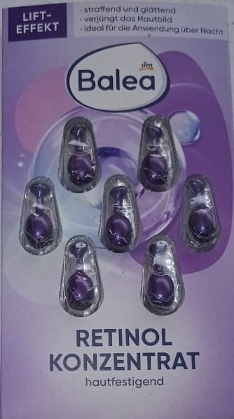 Balea Retinol Konzentrat 7 Capsules