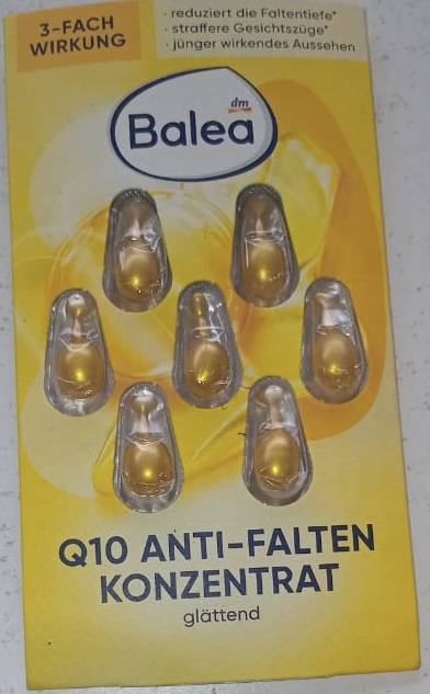 Balea Q10 Anti-Falten Konzentrat 7 Capsules