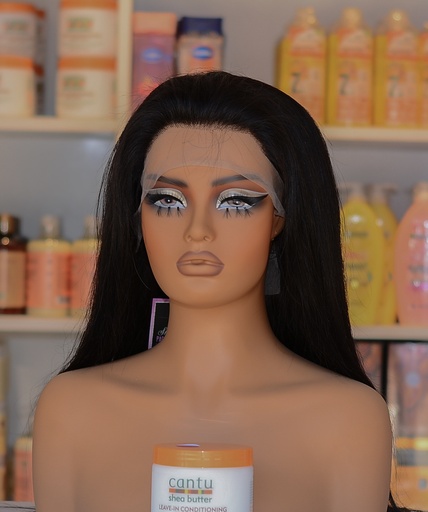 Human Hair Wig  straight 18inch