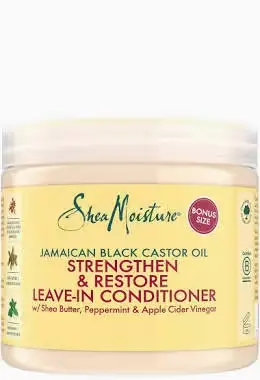 Shea Moisture Stregthen & Restore Leave-In Conditioner 454gm