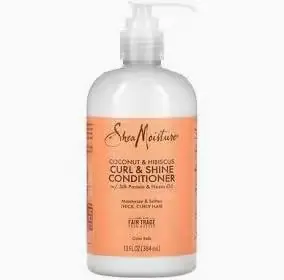 Shea Moisture Coconut & Hibiscus Curl & Shine Conditioner 384ml