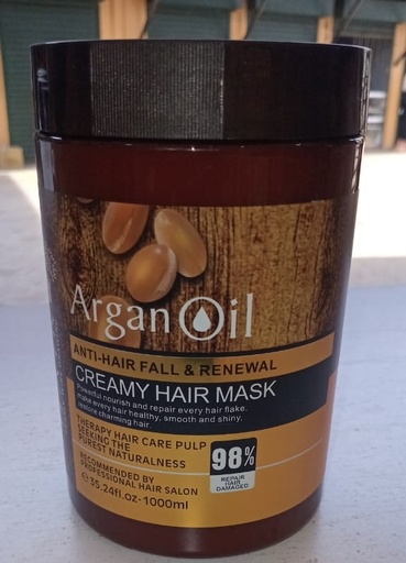 Argan Oil Anti Hair Fall & Renewal Creamy Hair Mask 1000ml