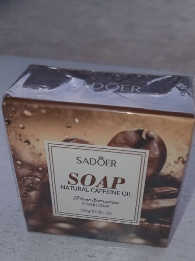 Sadoer Soap Natural Caffeine Oil 100gm