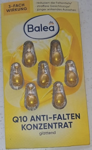 Balea Q10 Anti-Falten Konzentrat 7 Capsules