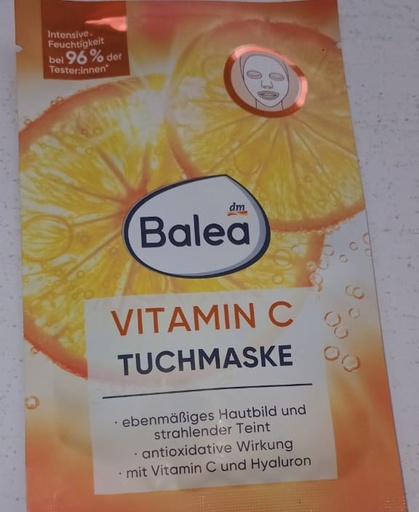 Balea Vit C Tuchmaske Sachet